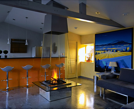 bloch design glass fireplaces 2 Glass Fireplace by Bloch Design