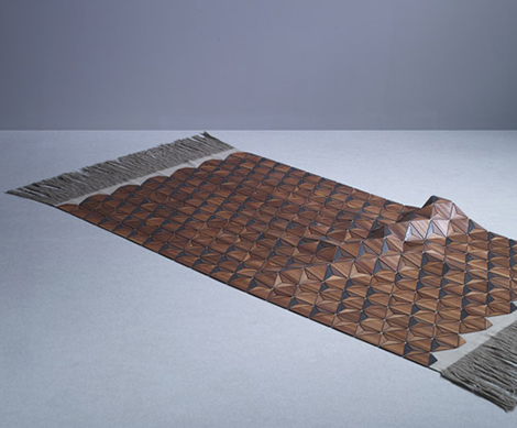 boewer wooden carpet rug