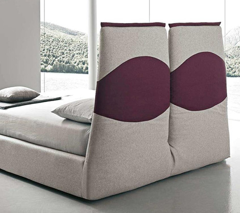bolzan italian contemporary bed paciugo 2 Italian Contemporary Bed by Bolzan Beds   Paciugo