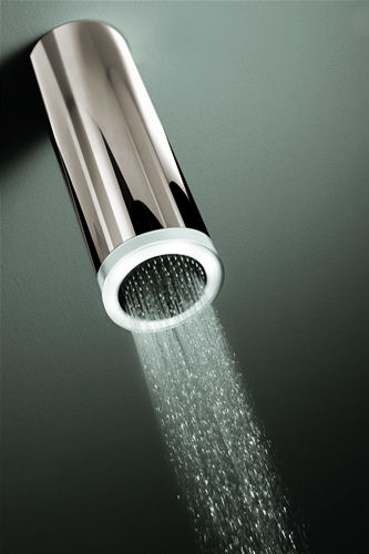 Ceiling Mounted Showerhead with a Concealed Light by Bonomi from Aquaplus Solutions