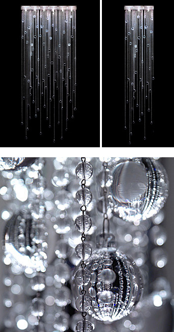boyd lighting kentfield crystal lighting cascade luminaire Crystal Modular Lighting Cascade Luminaire   Kentfield collection from Boyd Lighting