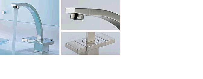 brizo loki faucet detail Loki kitchen faucet from Brizo   Scandinavian design