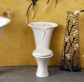Calia bathroom suite from Capizzi – Calla Lily inspired