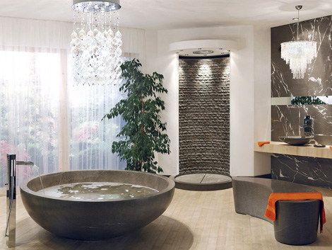 Limestone Bathroom from Cappellini – Greta