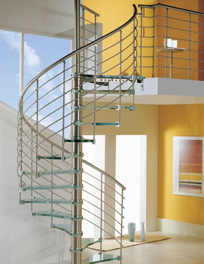 cast staircase kristall 1 Modern Staircase from Cast for a Breath taking Weightless Look!
