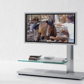 Plasma LCD TV Console Stand from Cattelan Italia – asymmetric Hollywood and Dolce Vita
