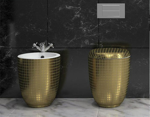 ceramicastile mosaiko bath 1 Decorative Toilets and Bidets by Stile – Mosaiko