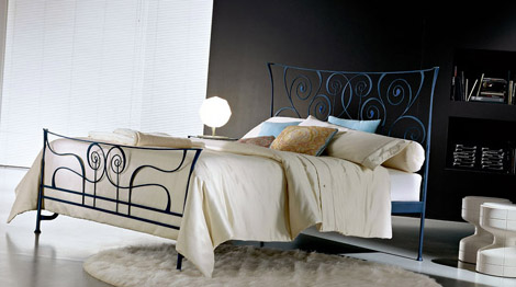 ciacci bed brigitte 3 Wrought Iron Bed from Ciacci   the Brigitte bed