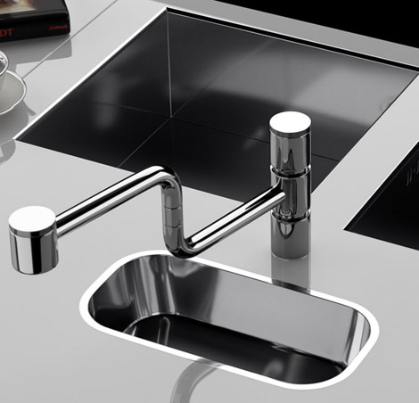 cisal faucet poker 1 Kitchen Faucet from Cisal   the Poker faucet