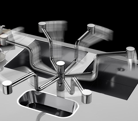 cisal faucet poker 2 Kitchen Faucet from Cisal   the Poker faucet