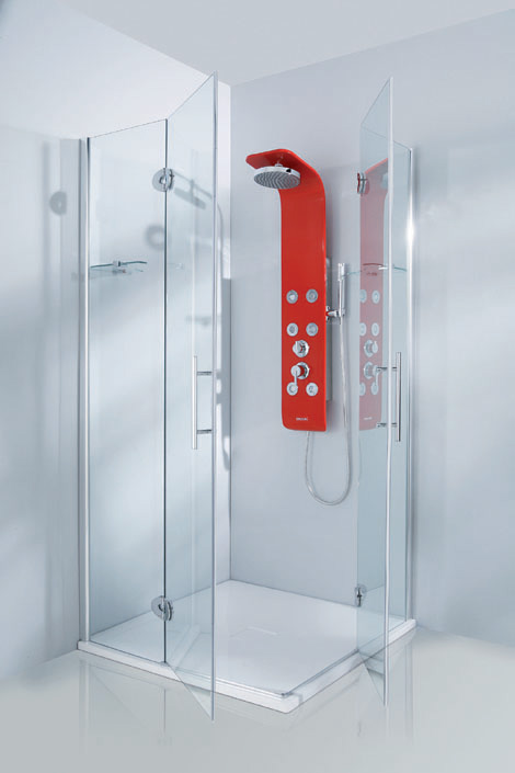 Modern Shower Panel Designs from Colacril – Linea Creativity