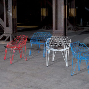 Continuous Wire Chair by Wilde + Spieth: CU!
