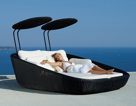 Cool Outdoor Furniture – elegant Savannah furniture line by Cane
