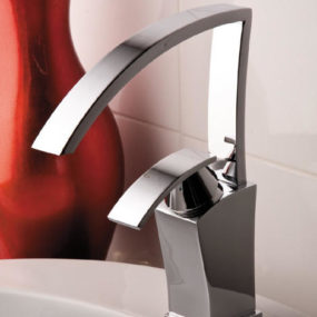 Curved Spout Faucets by Gattoni