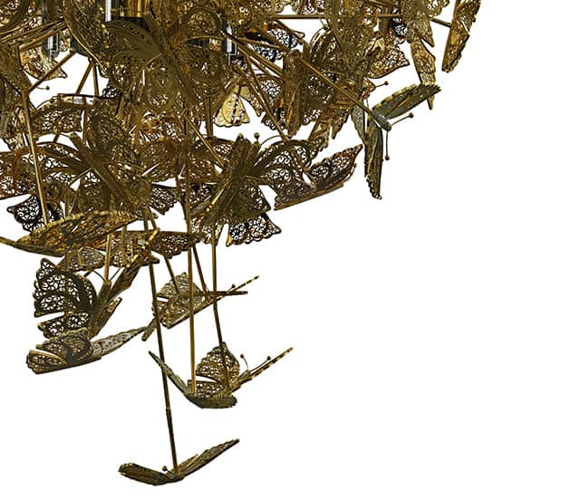divine bronze butterfly chandelier by koket 4
