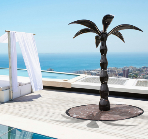 Folding Outdoor Shower by Dometti