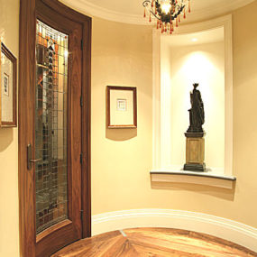 Curved Entry Door by Dynamic Architectural Windows and Doors