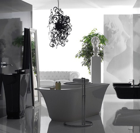 Elegant Bathroom Sets by Ceramica Globo – new Relais
