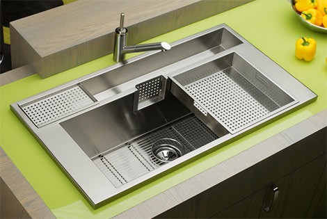 Elkay Avado Accent sink with trays