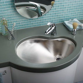 Elkay Mystic Puddle Kitchen Sink & Puddle Bathroom Sink – new Mystic sinks