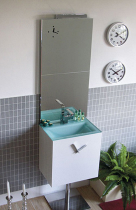 Modern Bathroom Furniture by Ellebi – Time vanity and cabinets