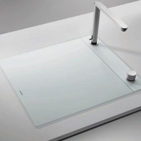 Enclosed Kitchen Sinks with Movable Cutting Boards and Retractable Faucets – new from Blanco
