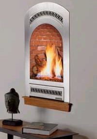 Bed and Breakfast fireplace from Fireplace Xtrordinair – the portrait-style gas fireplace