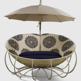Designer Outdoor Sofa by Fendi Casa – Love