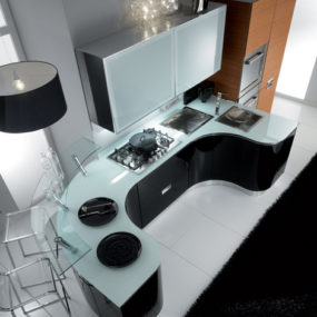 Rounded Kitchen from Fiamberti – trendy Rolly kitchen