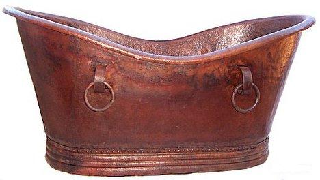 fine crafts copper bathtub Hammered Copper Tub by Fine Crafts & Imports – Rustic Relaxation