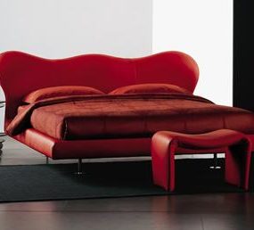 Marilyn Bed by Mario Bellini from Flou