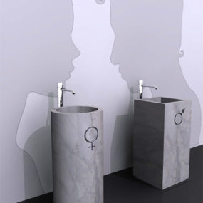 Freestanding Sink by Vitruvit – His & Hers sinks