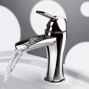 Transitional Style Waterfall Faucet from Frisone – new Karisma