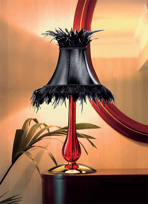 gallery vetri cheope table lamp Modern Table Lamp from Gallery Vetri   the Cheope luxury table lamp