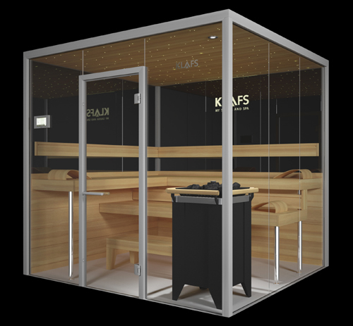 glass sauna vitrium klafs 2 Glass Sauna Room Vitrium by Klafs