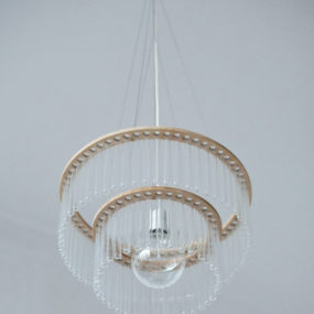 Glass Tube Chandelier: Maria by Gang Design
