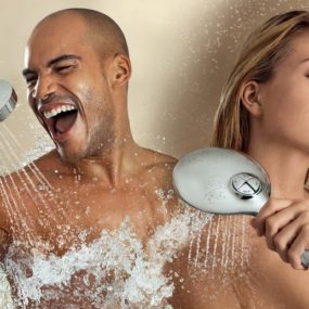Grohe Power&Soul Shower Head: Customizable Contemporary