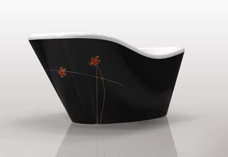 gruppo treesse custom bathtub nina fragrance Nina series from Gruppo Treesse   modern customizable tubs