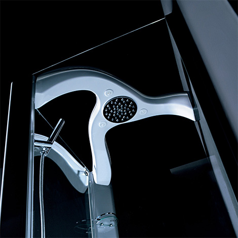 gruppotreesseshower3 Shower Cabin by Gruppotreesse   Italian shower design