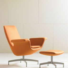 Lounge Seating by HBF – the new Dialogue chair and ottoman
