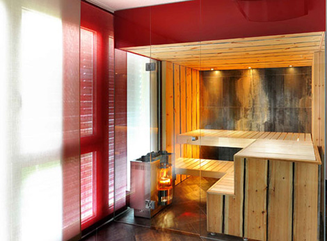 home sauna1 kung sauna In Home Sauna   Swiss wellness saunas by Kung Sauna