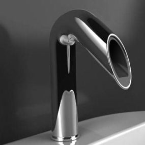 Onlyone bathroom faucet from IB Rubinetterie – a pivoting faucet