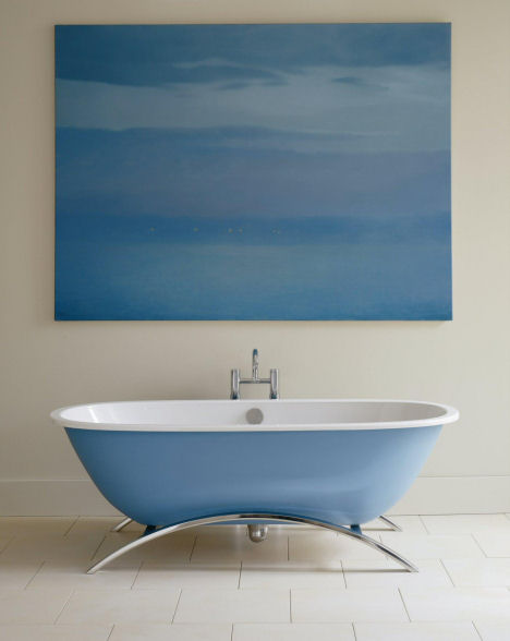 ideal standard the blue bath The Blue Bath from Ideal Standard   a freestanding bath