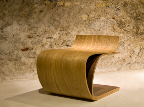 Minimalist Wood Furniture – Minimalist Chair ‘Leaf’ by ilio