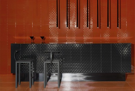 Tile Design Ideas from Iris Ceramica – Feel relief tile collection