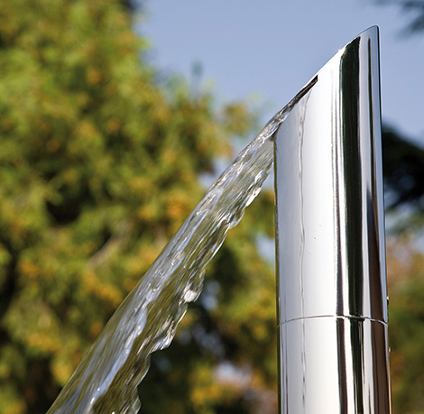 Outdoor Stainless Steel Shower by Jaclo – new fashionable showers