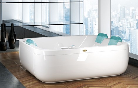 Extra Wide Bathtubs – new Aquasoul Extra by Jacuzzi