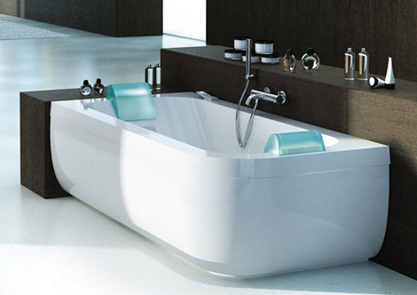 double jetted bathtub