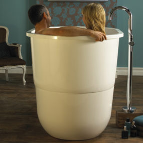 Japanese Sit Bath Tub – deep free standing soaking tub Sorrento by Victoria & Albert