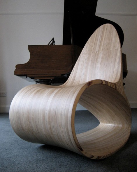 jolyonyates chair ode ocean rocker 2 Birch Furniture   Ode Birch Chairs by Jolyon Yates